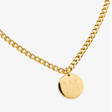 Load image into Gallery viewer, Chunky MM Logo Necklace Gold Pladed – Limited Drop
